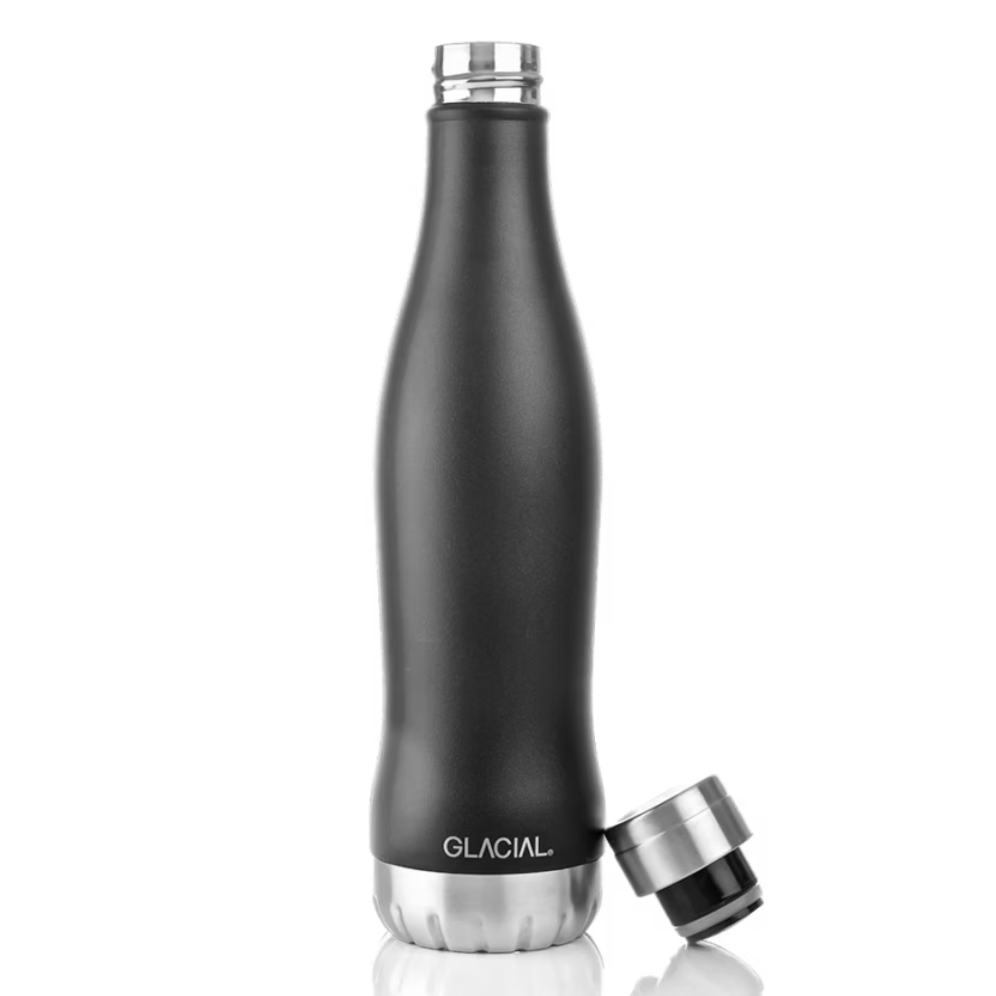 GLACIAL 水筒・ステンレスボトル マットブラック 400ml / 600ml