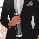 水筒・ステンレスボトル ブラックメタリック 400ml