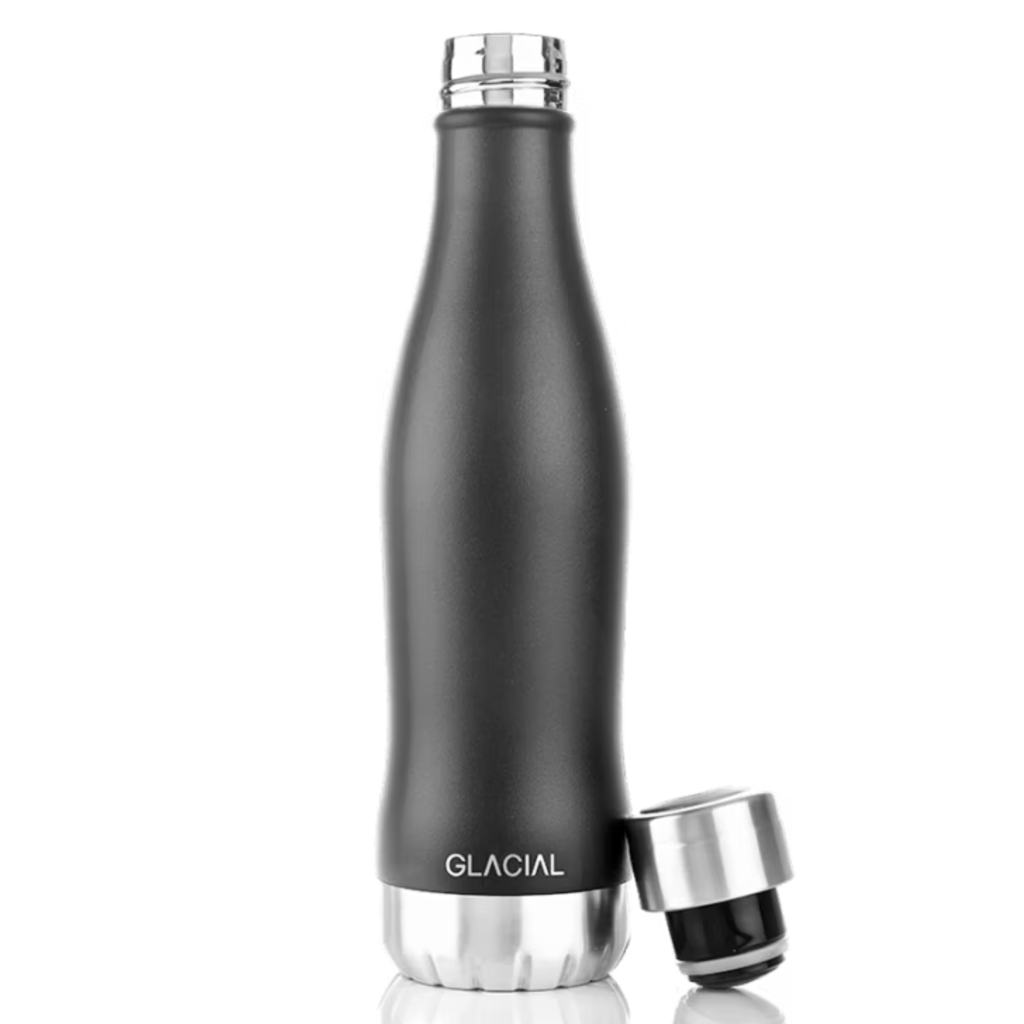 GLACIAL 水筒・ステンレスボトル マットブラック 400ml / 600ml