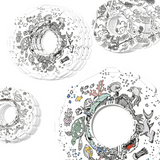 myRoodi マイルーディ 30枚入り(グループセット) | 大人数で楽しむ創造的な遊び
