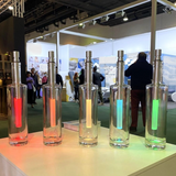 ボトルライト vivi-LED レインボー BOT05|26色×4段階調光|ドイツ製・コードレスLEDライト|テーブルランプ 間接照明