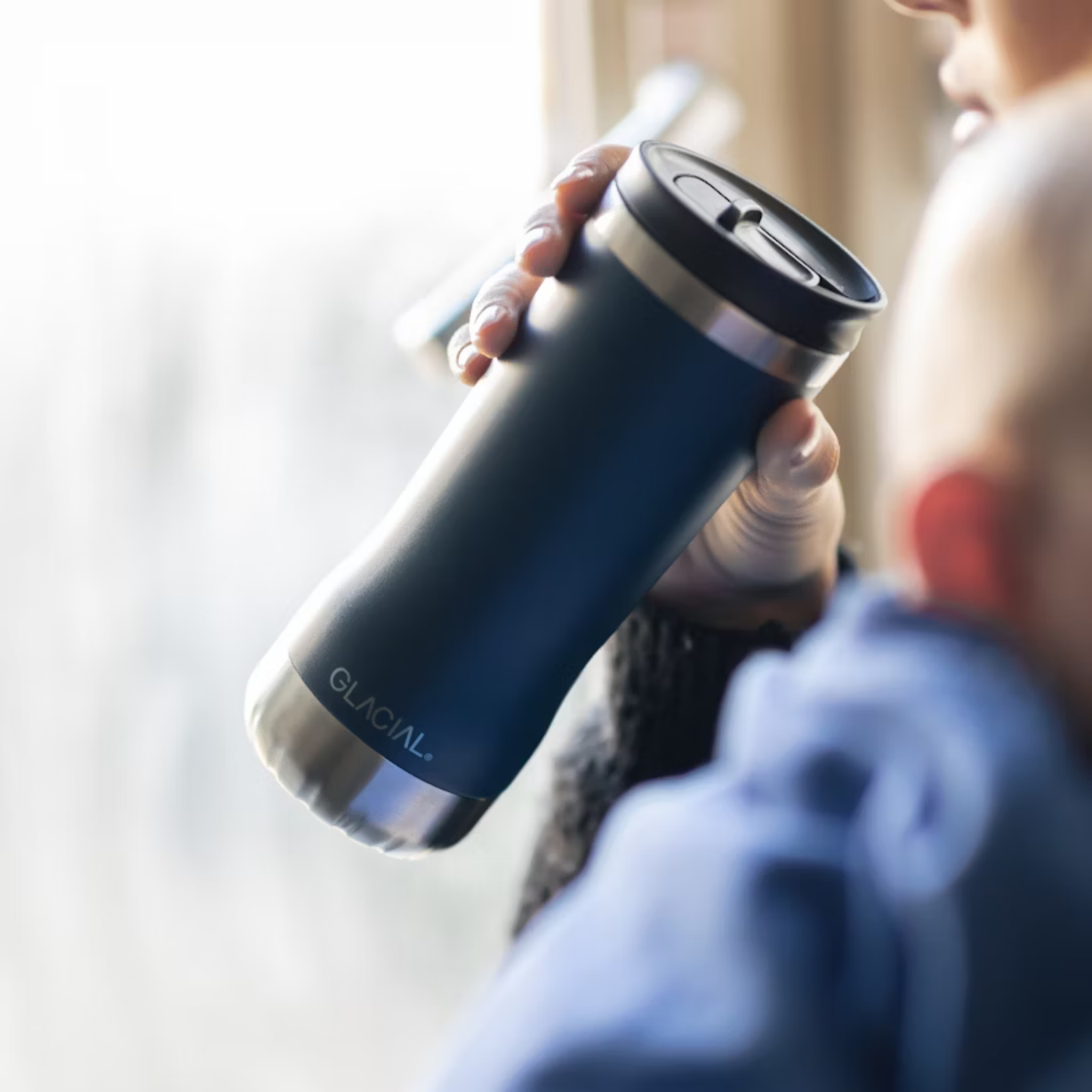 GLACIAL タンブラー|マットネイビー 350ml