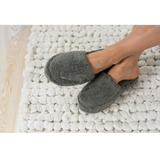 湯上り厚底スリッパ グレー