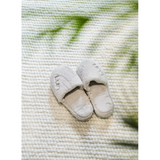 湯上り厚底スリッパ パールグレー