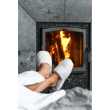 湯上り厚底スリッパ ホワイト