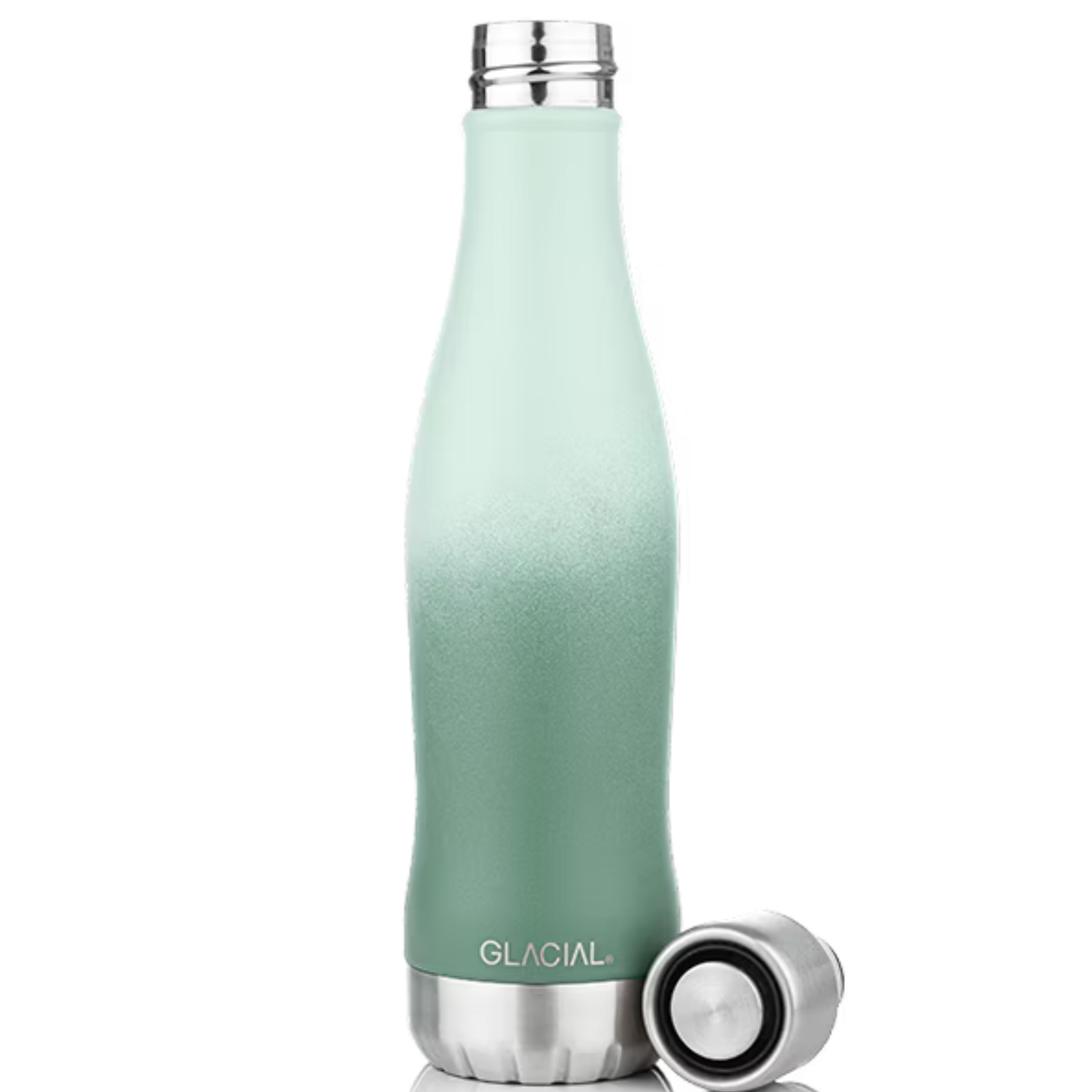 GLACIAL 水筒・ステンレスボトル（スポーツ） グリーンフェード 400ml【公式サイト限定】