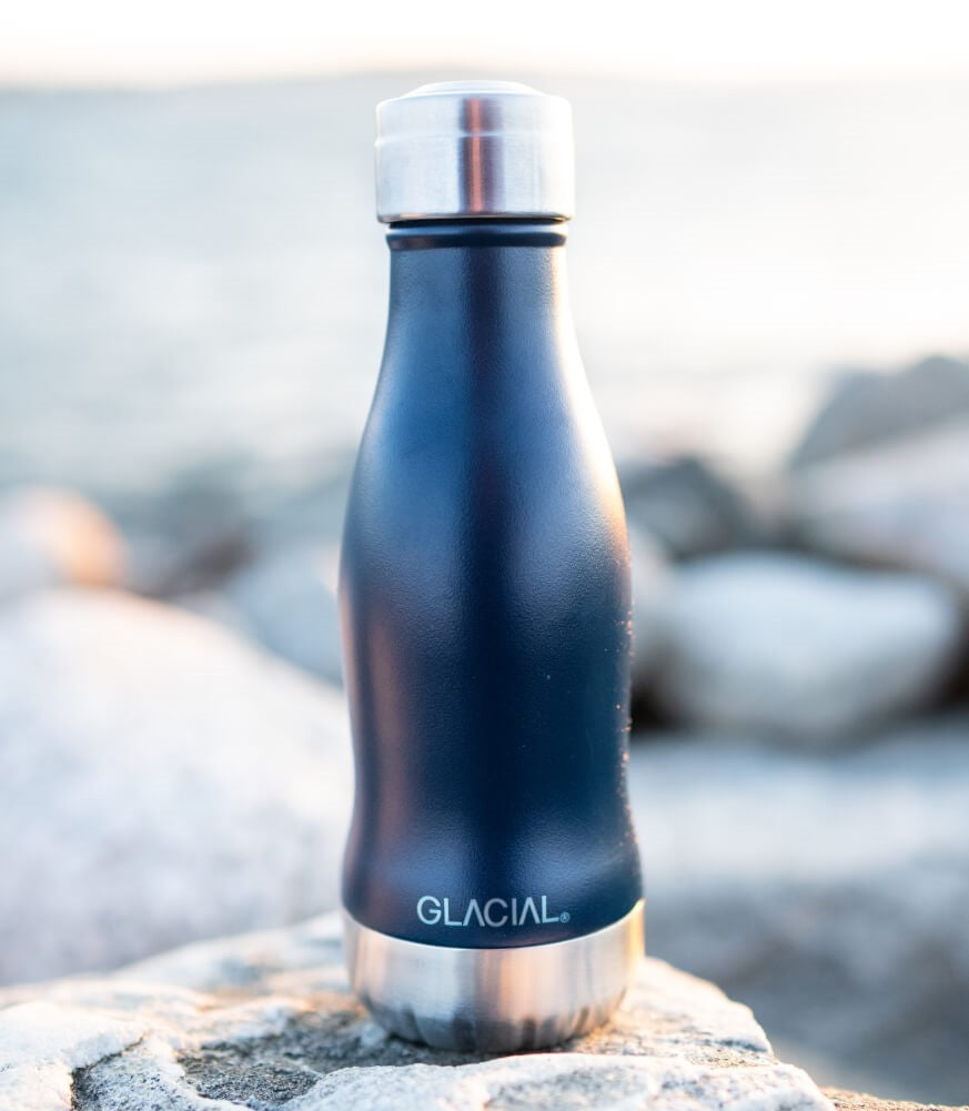 GLACIAL 水筒・ステンレスボトル　マットネイビー 280ml / 400ml