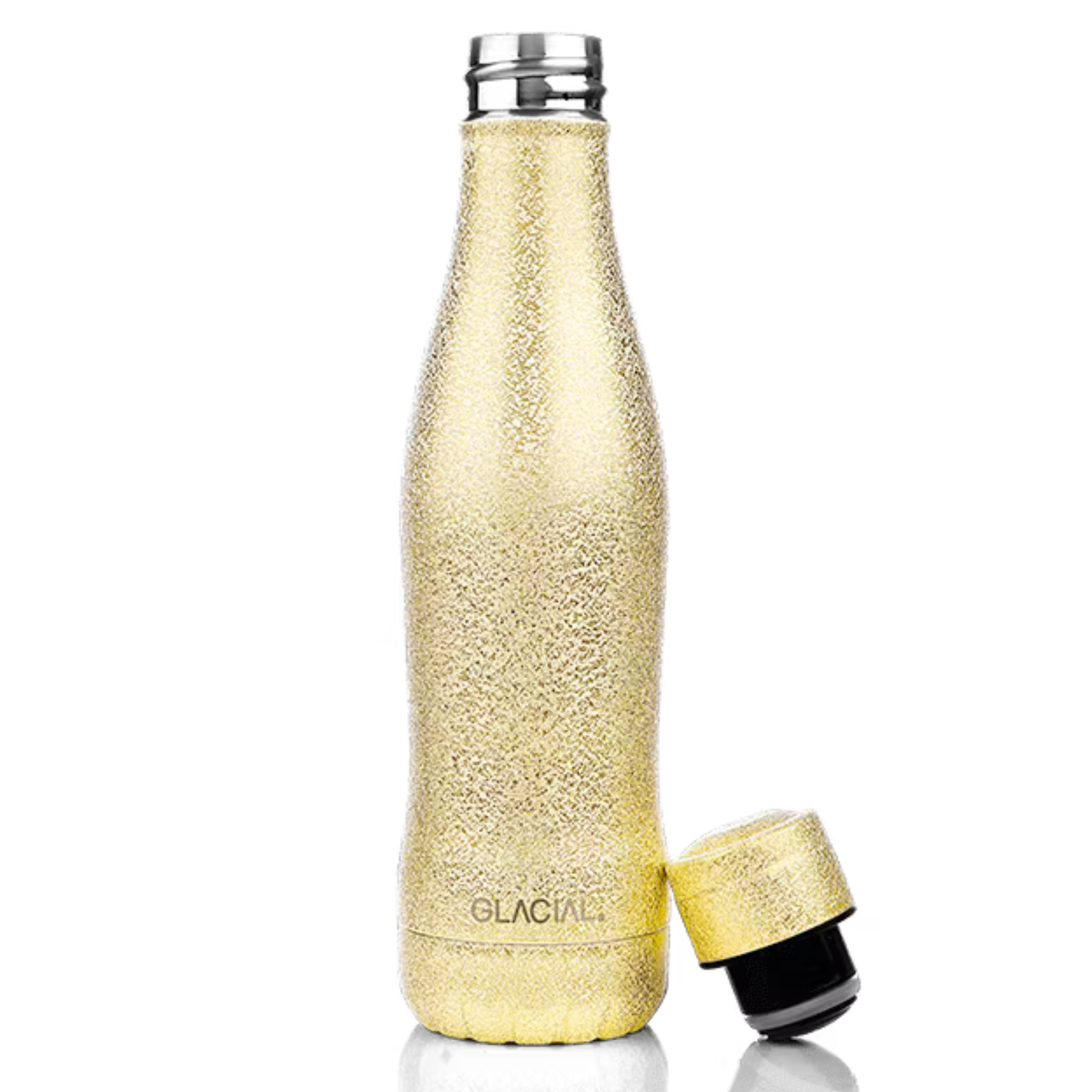 GLACIAL 水筒・ステンレスボトル　ゴールド 400ml