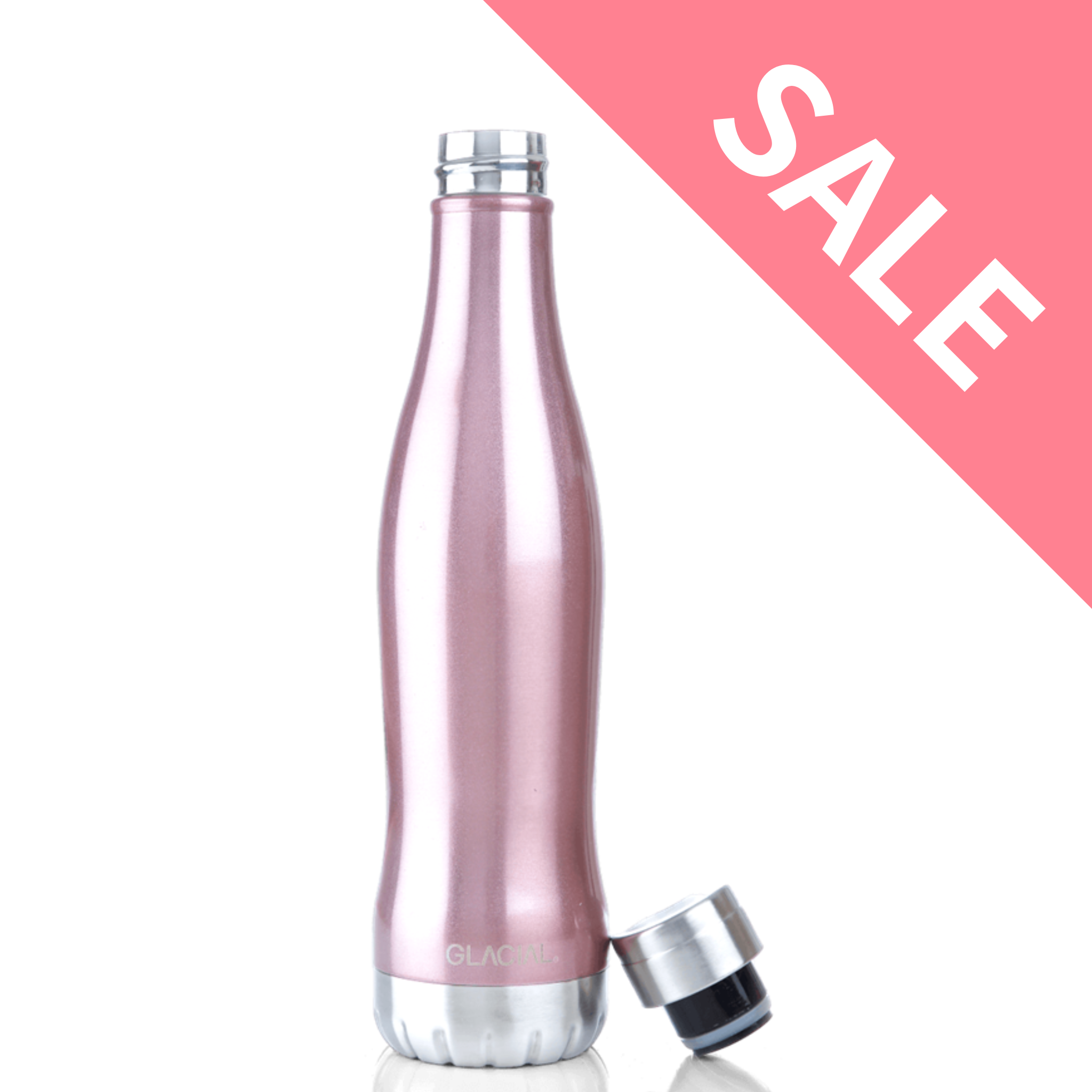 GLACIAL｜水筒・ステンレスボトル｜ピンクダイヤモンド 400ml / 600ml｜アウトレット