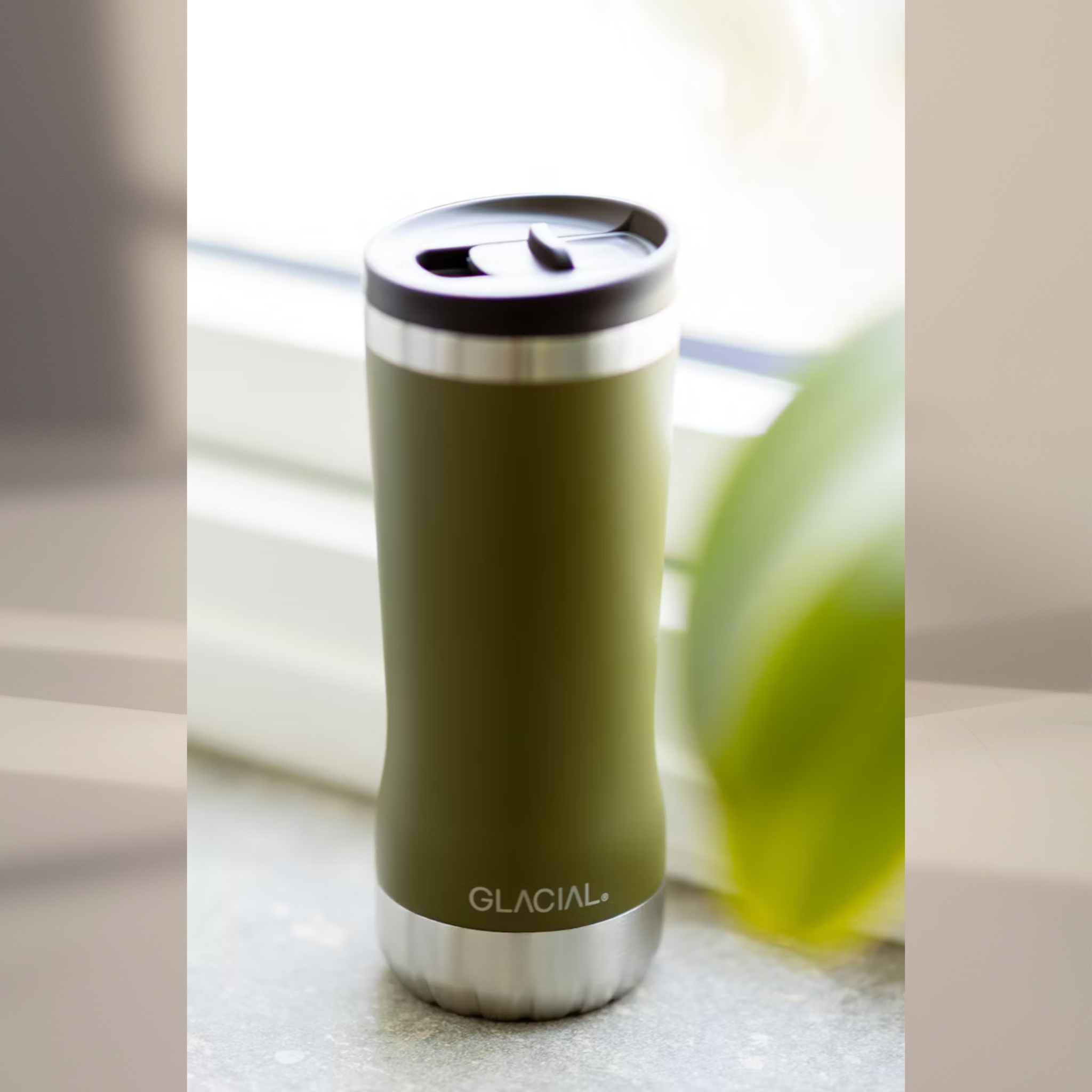 GLACIAL タンブラー｜マットフォレストグリーン 350ml