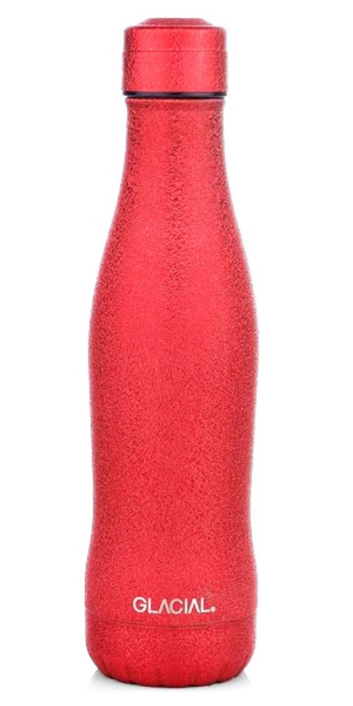 GLACIAL 水筒・ステンレスボトル　リアルレッド 400ml