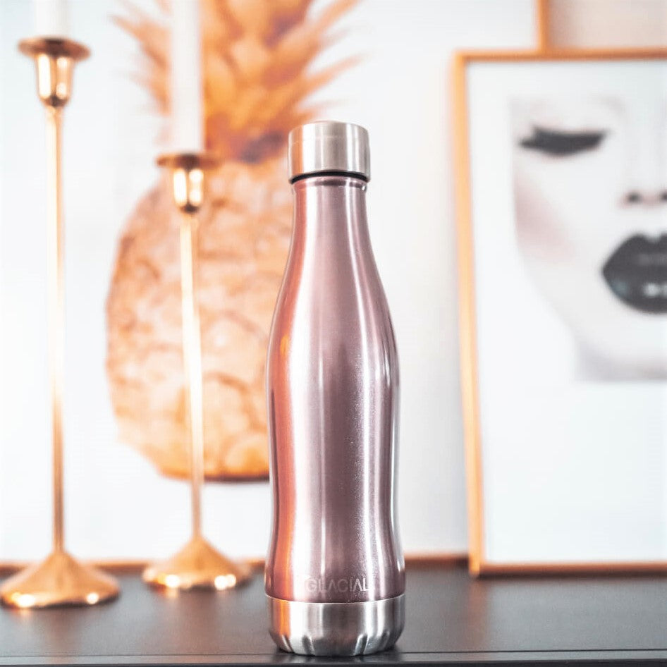 GLACIAL 水筒・ステンレスボトル　ピンクダイヤモンド 400ml / 600ml